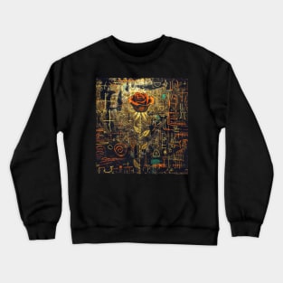 Egyptian Art Symbols: Mother's Day Roses Crewneck Sweatshirt